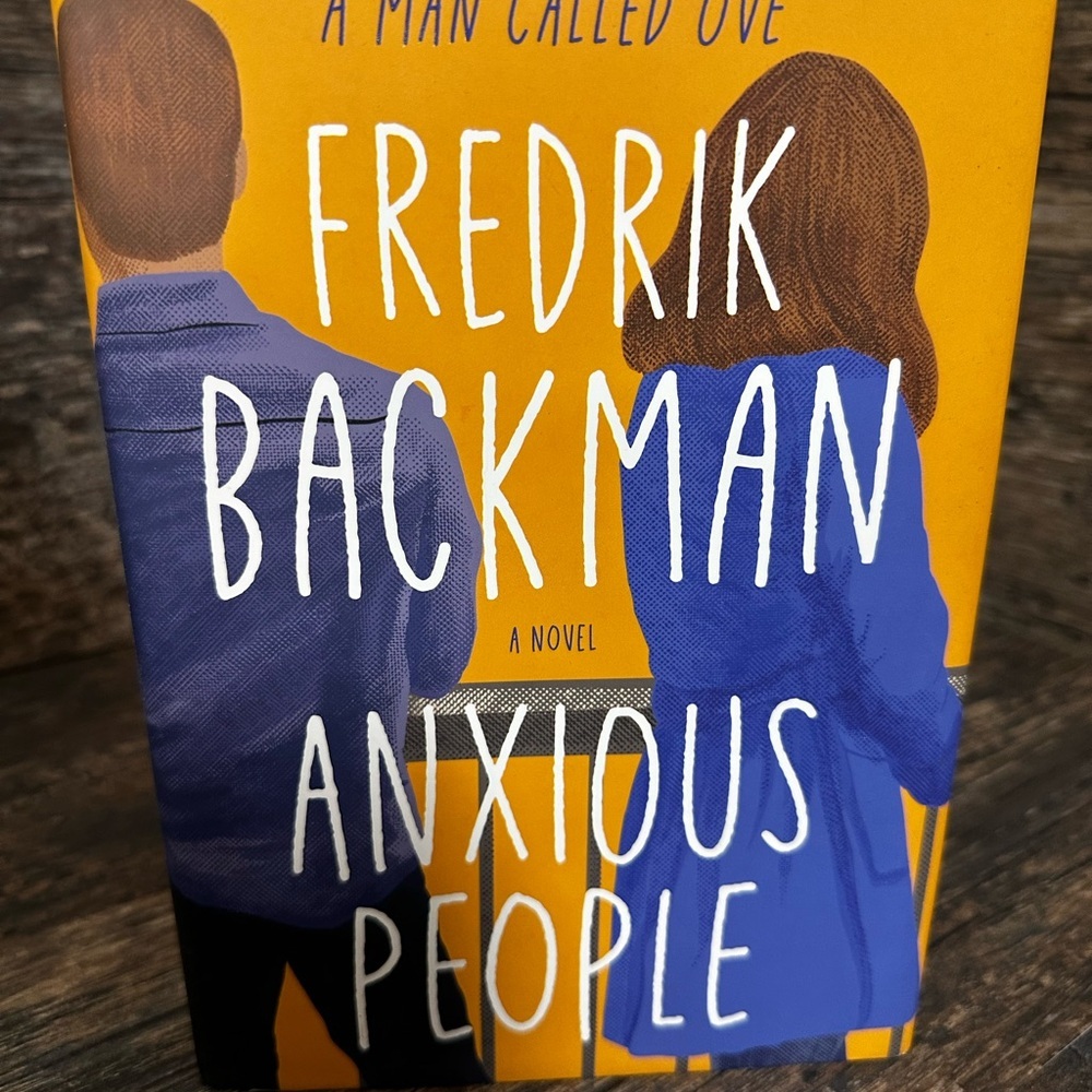 'Anxious People' Novel by Fredrik Backman Book